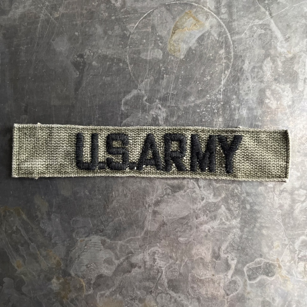 U.S. ARMY embroidered tape patch - Vintage